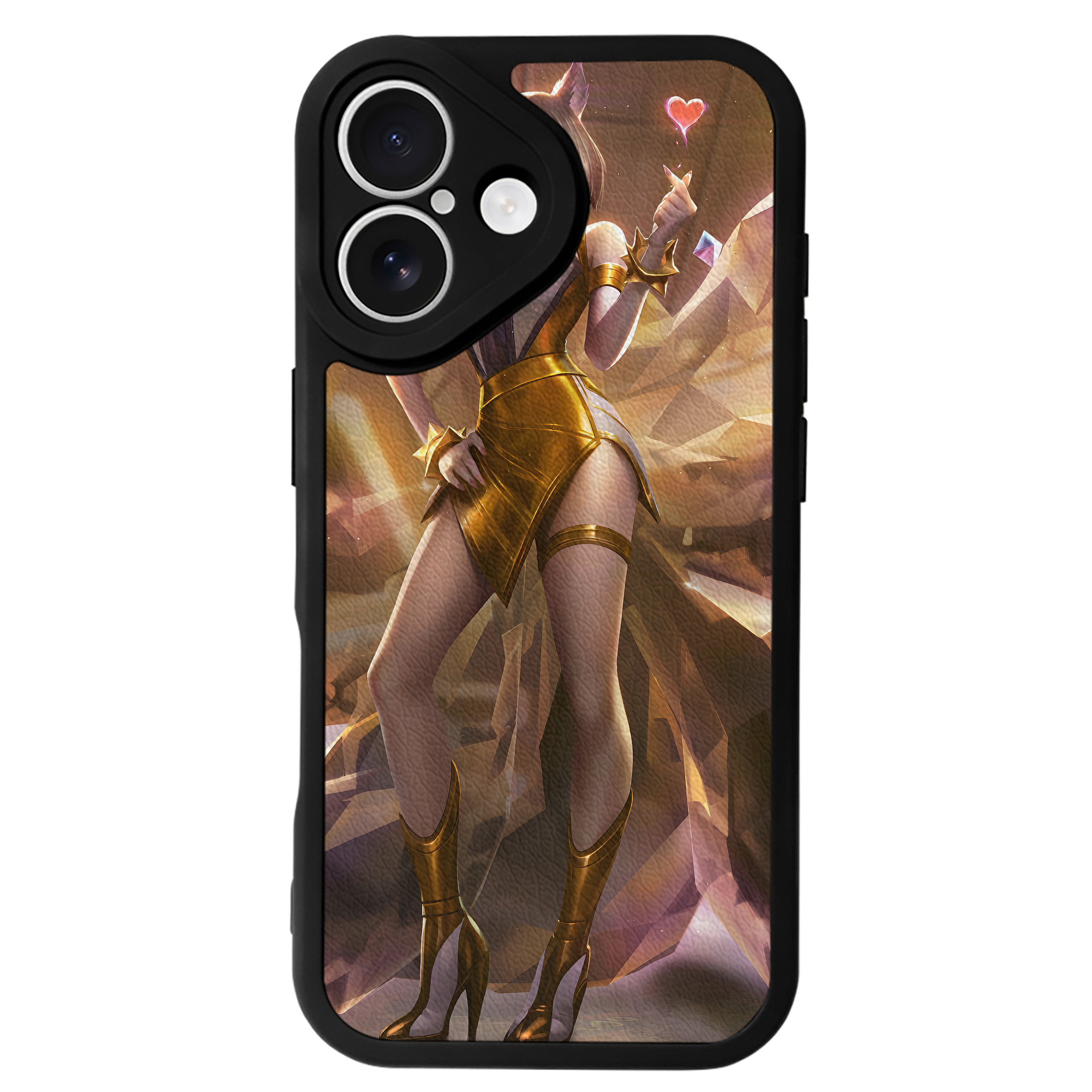 リーグ・オブ・レジェンド League of Legends LOL 【iPhone 16シリーズ対応】シリコンスマホケース（レザー調） 材質：シリコン